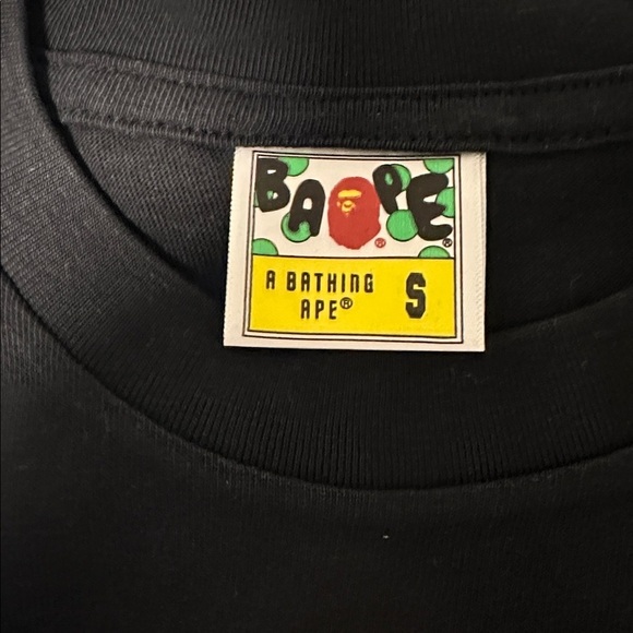 Bape Color Camo Crazy Tee with Vibrant Graphic New - Picture 5 of 5